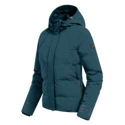 Blouson d’équitation hiver ELT Performance Ohio enfant Bleu pétrole