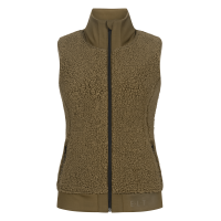 Veste polaire ELT sans manches Rotterdam femme Vert kaki
