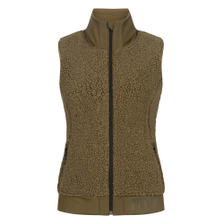Veste polaire ELT sans manches Rotterdam femme Vert kaki