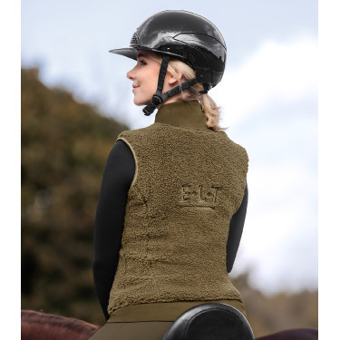 Veste polaire ELT sans manches Rotterdam femme Vert kaki