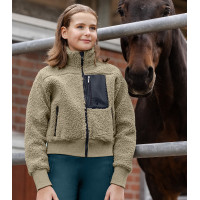 Veste polaire ELT Teddy Alba enfant Gris beige Veste polaire ELT Teddy Alba enfant Gris beige