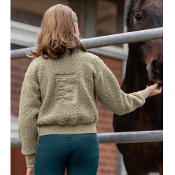 Veste polaire ELT Teddy Alba enfant Gris beige