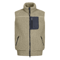 Veste sans manches ELT polaire Teddy Alma enfant Gris beige Veste sans manches ELT polaire Teddy Alma enfant Gris beige