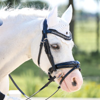 Bonnet anti-mouches Imperial Riding Rebel Blanc Bonnet anti-mouches Imperial Riding Rebel Blanc