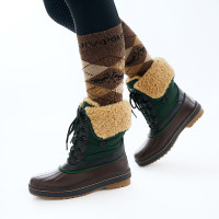 Bottes d'hiver HV Polo Glaslynn Luxe Brun cuivré Marron