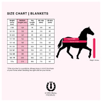 Couverture de paddock Imperial Riding Pandora 0gr Pixie Dust AOP Motifs