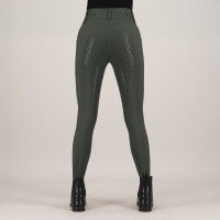 Legging d'équitation HV Polo Favourite Highwaist FullGrip Vert canard