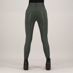 Legging d'équitation HV Polo Favourite Highwaist FullGrip Vert canard