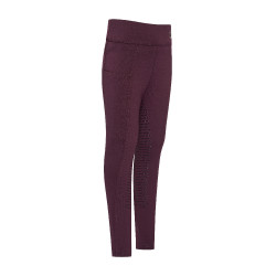 Legging d'équitation Imperial Riding Tessy FullGrip Kids Figue Violet Legging d'équitation Imperial Riding Tessy FullGrip Kids Figue Violet