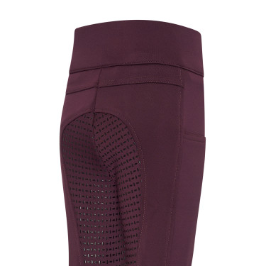Legging d'équitation Imperial Riding Tessy FullGrip Kids Figue Violet Legging d'équitation Imperial Riding Tessy FullGrip Kids Figue Violet