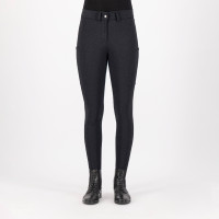 Pantalon d'équitation Euro-star Empress KneeGrip Noir