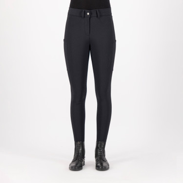 Pantalon d'équitation Euro-star Empress KneeGrip Noir