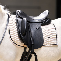 Tapis de selle Imperial Riding Rebel dressage Gris / sable