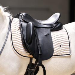 Tapis de selle Imperial Riding Rebel dressage Gris / sable Tapis de selle Imperial Riding Rebel dressage Gris / sable