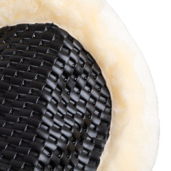 Amortisseur Acavallo respirant Gel et contour mouton Noir / naturel Amortisseur Acavallo respirant Gel et contour mouton Noir / naturel