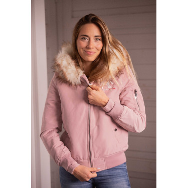Bombers Pénélope Lyon Rose pâle