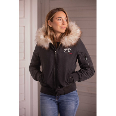 Bombers Pénélope Lyon Noir glitter Bombers Pénélope Lyon Noir glitter