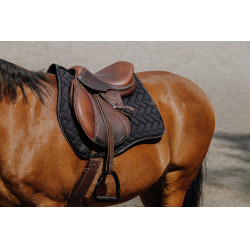 Tapis de selle Equithème Impulsion Noir