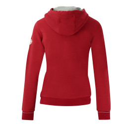 Sweat à capuche Equithème Britney Cerise Rouge Sweat à capuche Equithème Britney Cerise Rouge