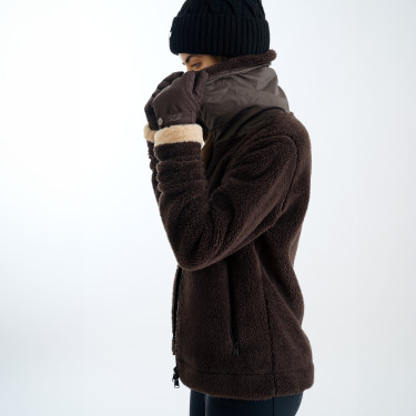 Cardigan HV Polo Liz femme Bois Beige