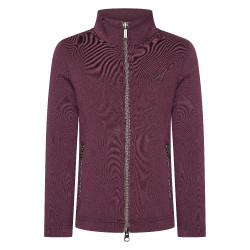 Cardigan Imperial Riding Carla kids Figue Violet Cardigan Imperial Riding Carla kids Figue Violet
