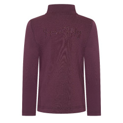 Cardigan Imperial Riding Carla kids Figue Violet Cardigan Imperial Riding Carla kids Figue Violet