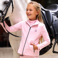 Cardigan Imperial Riding Carla kids Figue Violet