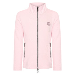 Cardigan Imperial Riding Carla kids Barbe à papa Rose