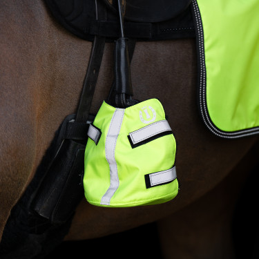 Chauffe-orteils pour étriers Imperial Riding Reflective par 2 Jaune Chauffe-orteils pour étriers Imperial Riding Reflective par 2 Jaune
