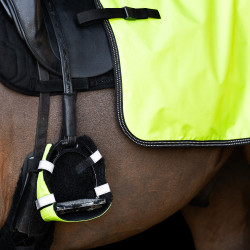 Chauffe-orteils pour étriers Imperial Riding Reflective par 2 Jaune Chauffe-orteils pour étriers Imperial Riding Reflective par 2 Jaune