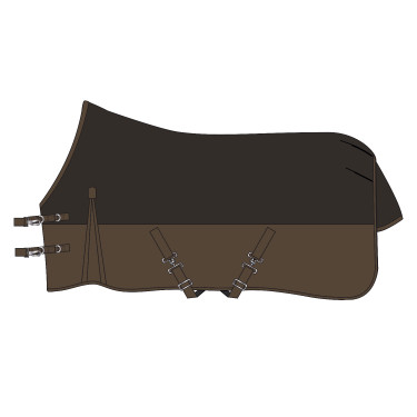 Couverture d'extérieur Imperial Riding Customized 400g avec cou