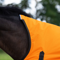 Couverture d'extérieur Imperial Riding Customized High Neck polaire Orange / marron foncé