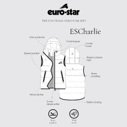 Doudoune sans manches Euro-Star Charley kids
