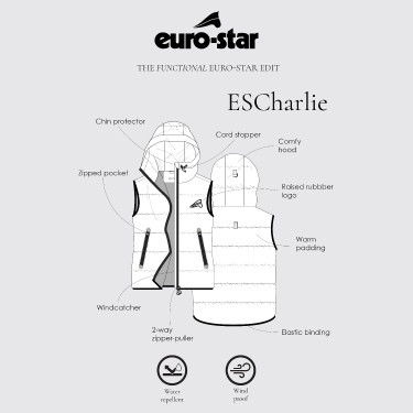 Doudoune sans manches Euro-Star Charley kids Doudoune sans manches Euro-Star Charley kids