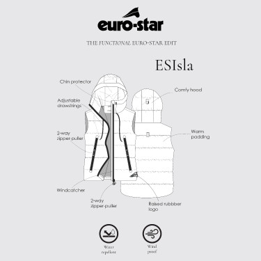 Doudoune sans manches Euro-Star Isla femme Doudoune sans manches Euro-Star Isla femme