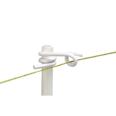 Isolateur queue de cochon Ø 12 mm Beaumont par 50 Isolateur queue de cochon Ø 12 mm Beaumont par 50