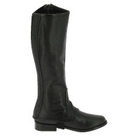 Mini-chaps Equithème cuir Noir Mini-chaps Equithème cuir Noir