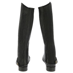 Mini-chaps Equithème cuir Noir