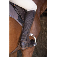 Mini-chaps Equithème cuir Marron