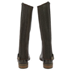 Mini-chaps Equithème cuir Marron Mini-chaps Equithème cuir Marron