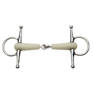 Mors aiguille Feeling flexi brisé branches courtes Mors aiguille Feeling flexi brisé branches courtes