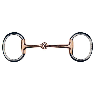 Mors olive Feeling cuivre anneaux plats Mors olive Feeling cuivre anneaux plats