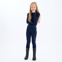 Legging d'équitation Euro-Star Impress FullGrip kids Marine Bleu marine Legging d'équitation Euro-Star Impress FullGrip kids Marine Bleu marine