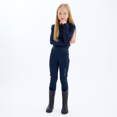 Legging d'équitation Euro-Star Impress FullGrip kids Marine Bleu marine Legging d'équitation Euro-Star Impress FullGrip kids Marine Bleu marine
