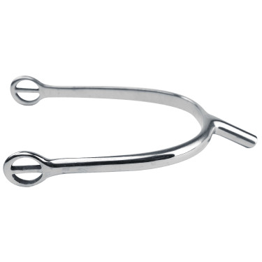Eperons Feeling Prince de Galles compensés à passants arrondis inox Eperons Feeling Prince de Galles compensés à passants arrondis inox