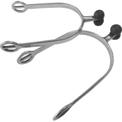 Éperons Feeling inox à molette plastique Éperons Feeling inox à molette plastique