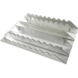 Étrille aluminium rectangulaire Étrille aluminium rectangulaire