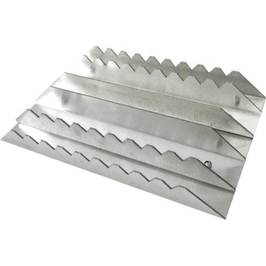 Étrille aluminium rectangulaire Étrille aluminium rectangulaire