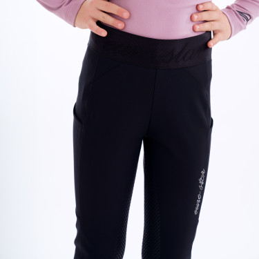 Legging d'équitation Euro-Star Impress FullGrip kids Noir Legging d'équitation Euro-Star Impress FullGrip kids Noir