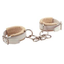 Entraves Norton Pro cuir chrome et feutre Entraves Norton Pro cuir chrome et feutre